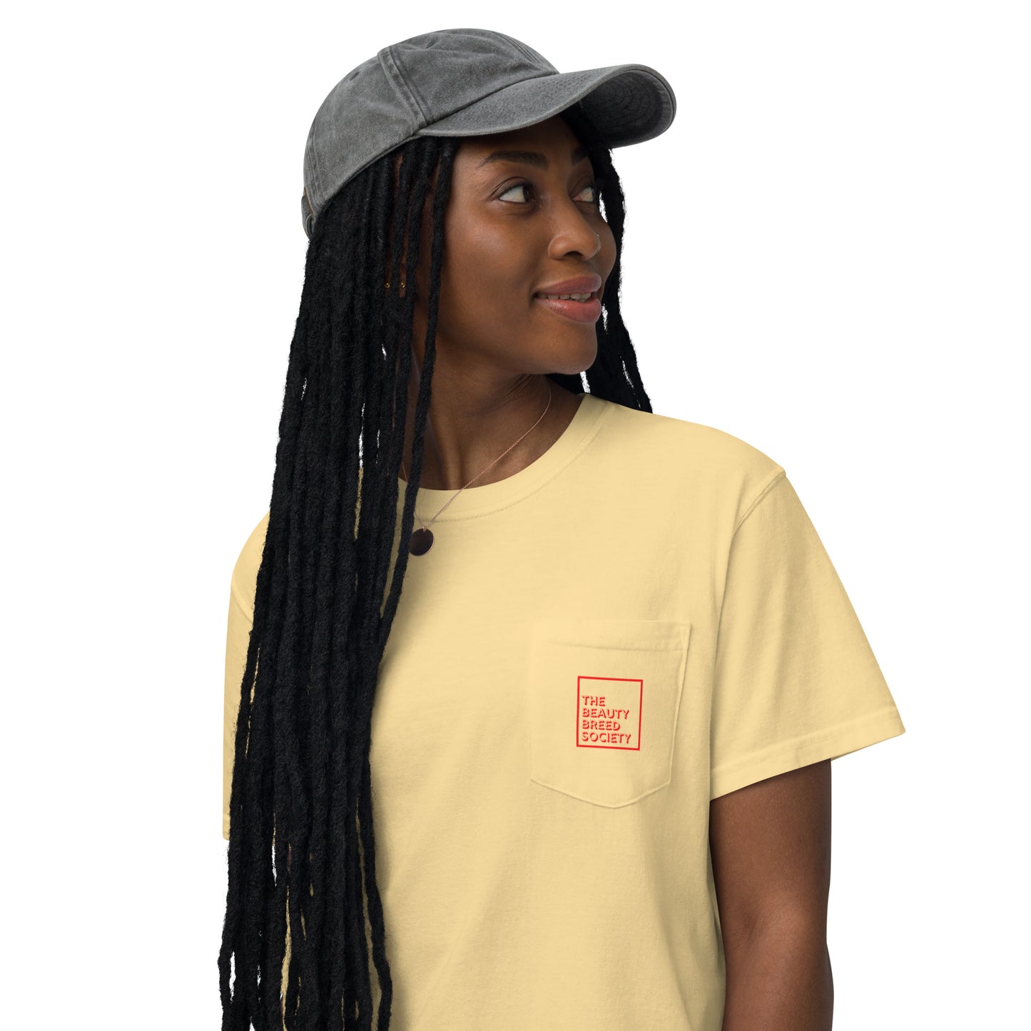 DO WHAT YOU LOVE - Unisex garment-dyed pocket t-shirt