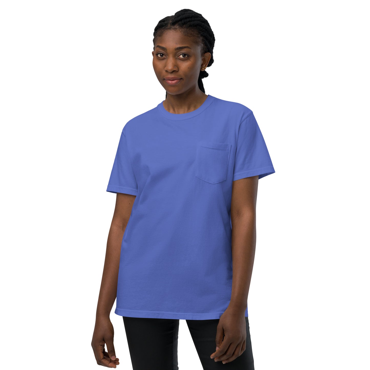 FLORIDA Unisex garment-dyed pocket t-shirt