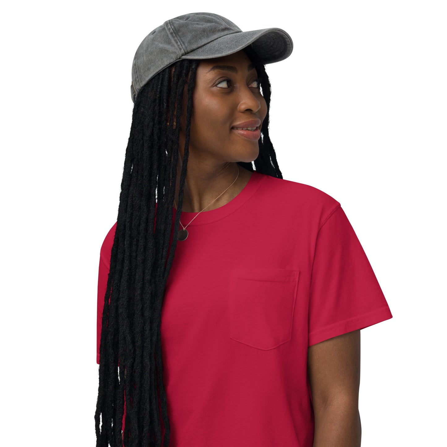 FLORIDA Unisex garment-dyed pocket t-shirt