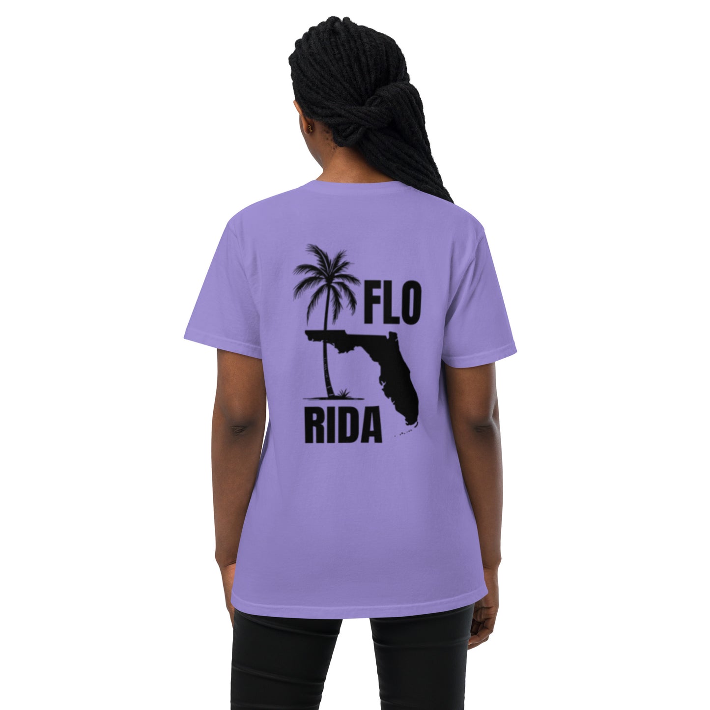 FLORIDA Unisex garment-dyed pocket t-shirt