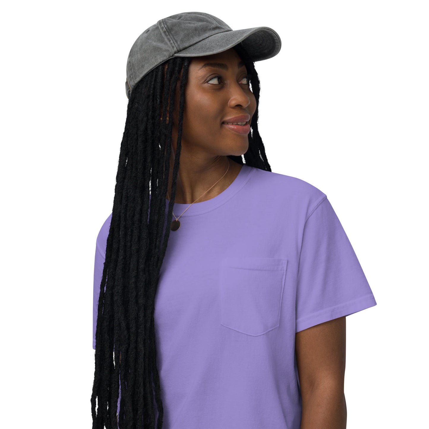 FLORIDA Unisex garment-dyed pocket t-shirt